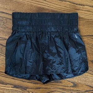 Free Movement Sleek Black Women's XL High Waist Athletic Shorts